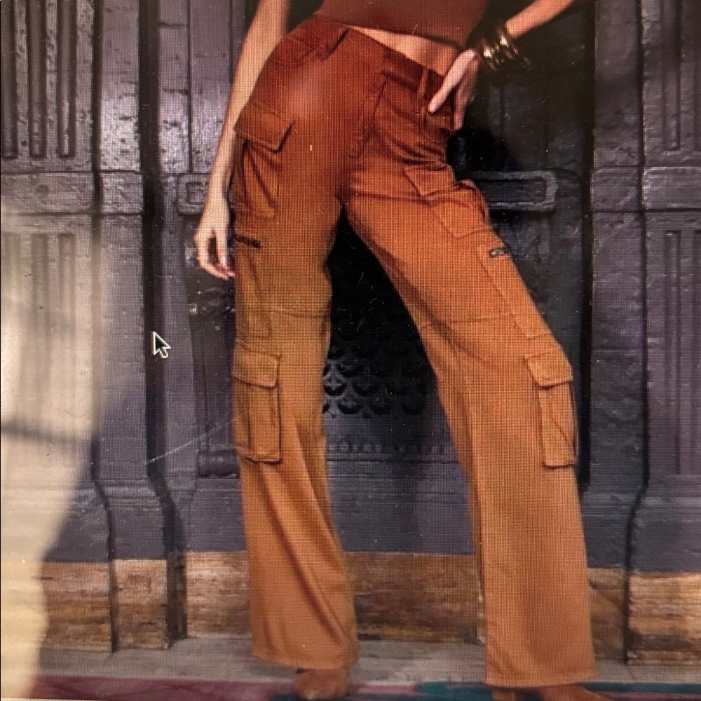 Alice + Olivia Cay Cargo Jeans